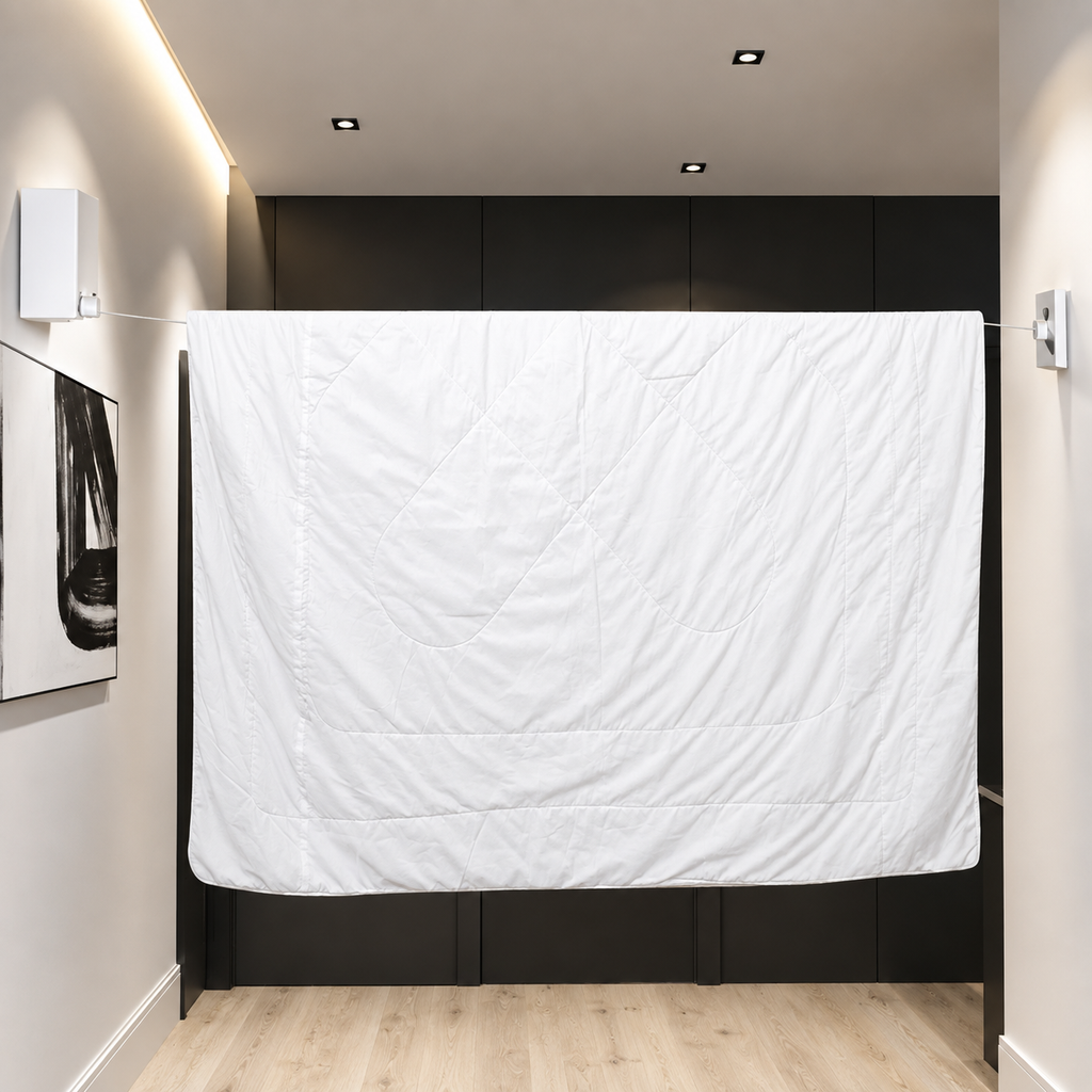 retractable/telescopic clothesline