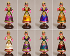 Thanjavur Thalayatti Bommai – Handmade Traditional Dancing Doll | Indian Heritage Home Decor-gift to loved